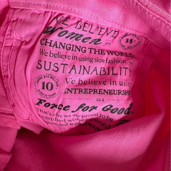 NEW Frank & Eileen Sligo Italian Performance Denim Skinny Jeans in Neon Pink 27 - Picture 11 of 11